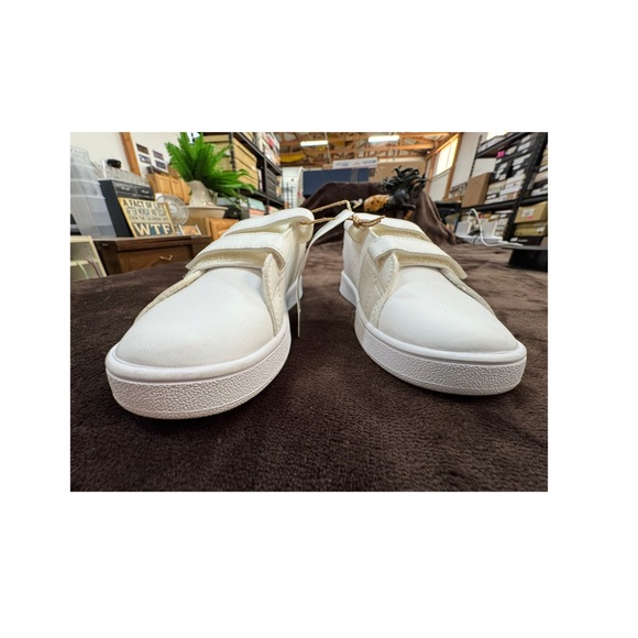 Adidas Kids Moana White Floral Sneakers size 9K - Picture 3 of 11